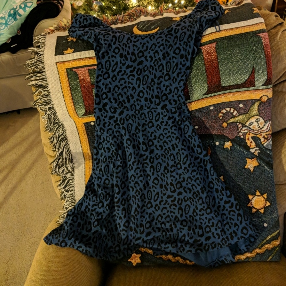 Cheetah print skater dress from Aeropostale